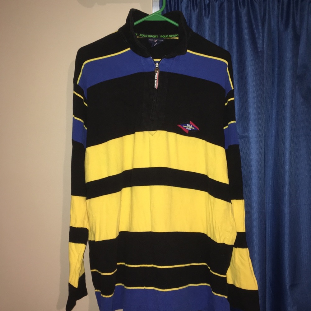 Polo Sport RL Vintage Long Sleeve Qtr Zip